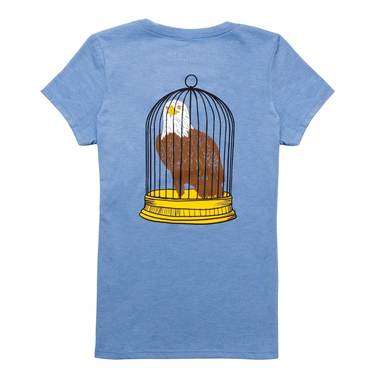 Democracy or Else V-Neck T-Shirt - Image 2