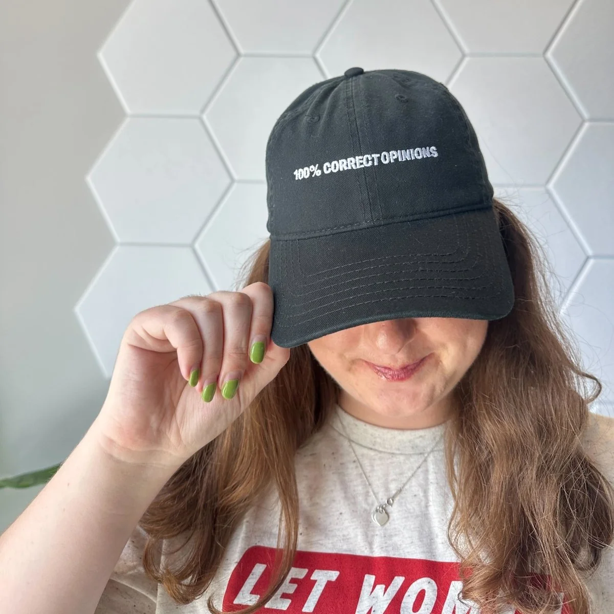 Crooked Logo Hat - Image 2