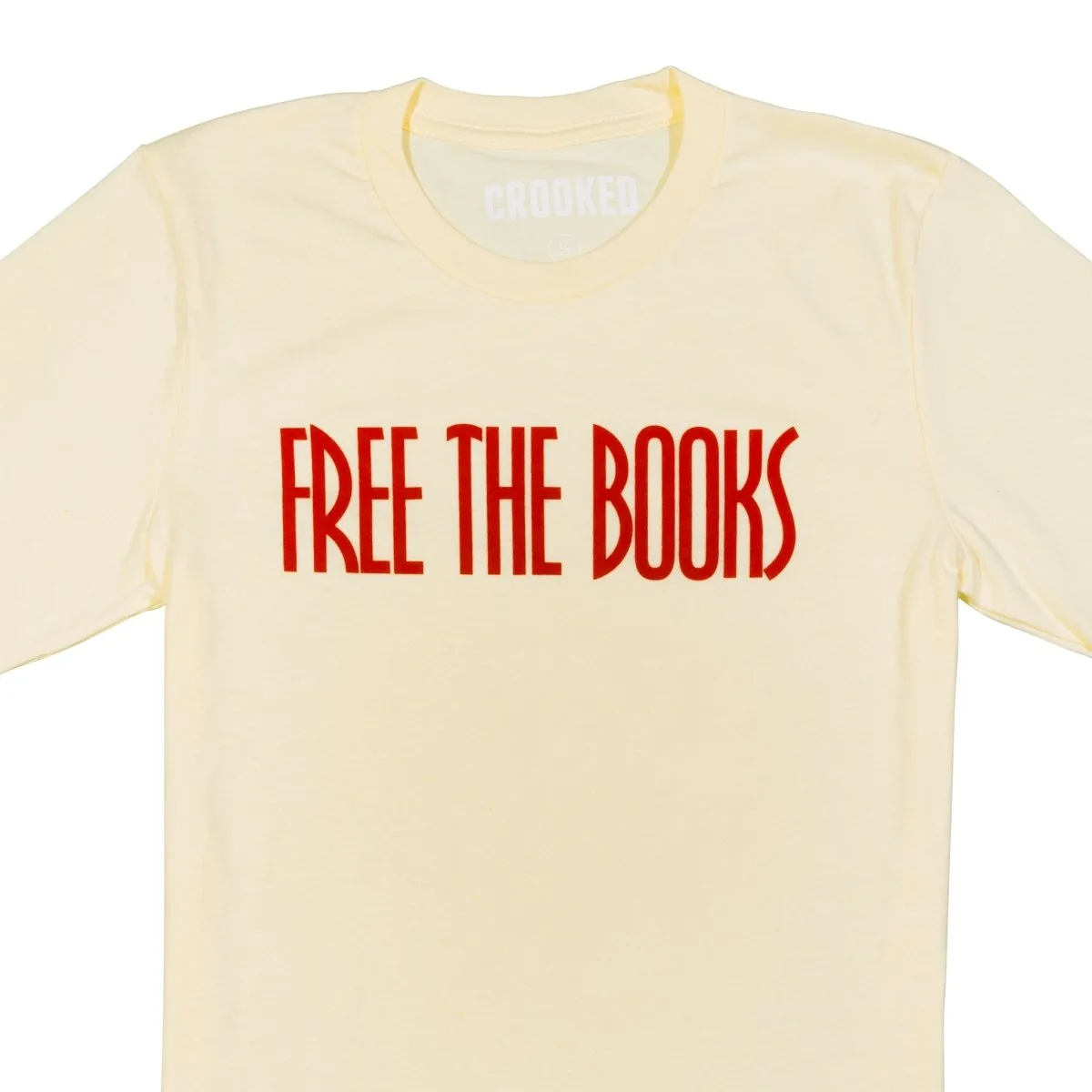 Free The Books T-Shirt - Natural - Image 2