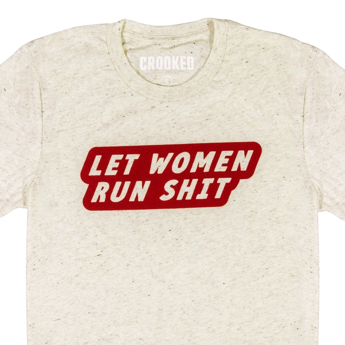 Let Women Run Shit T-Shirt - Red - Image 2