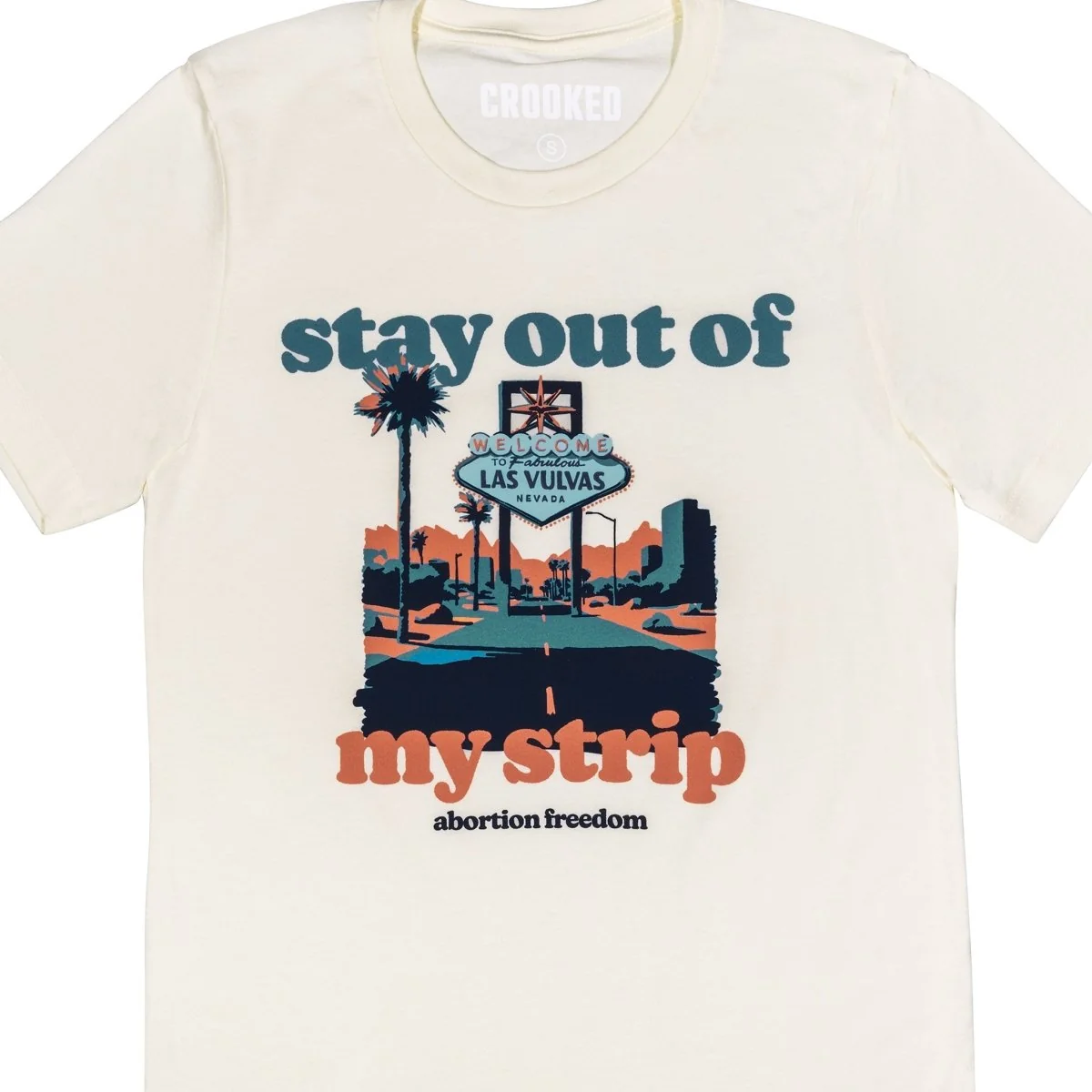 Stay Out Of My Strip T-Shirt - Image 3