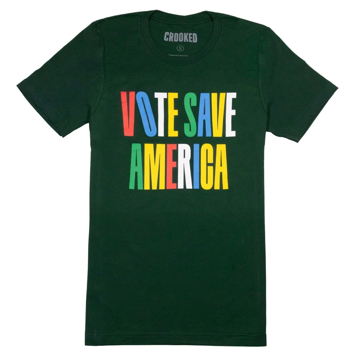 Vote Save America Multicolor T-Shirt